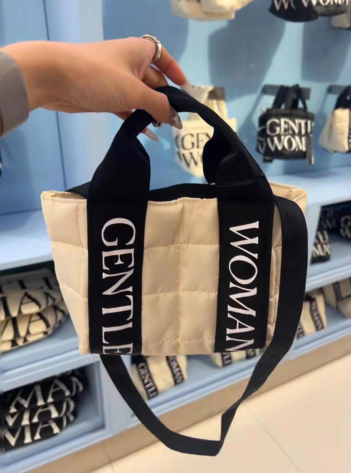 Gentle Woman Hollywood Puffer Bag(Cream)