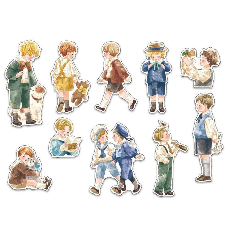 MIND WAVE 貼紙包: ami 82303 antique boy