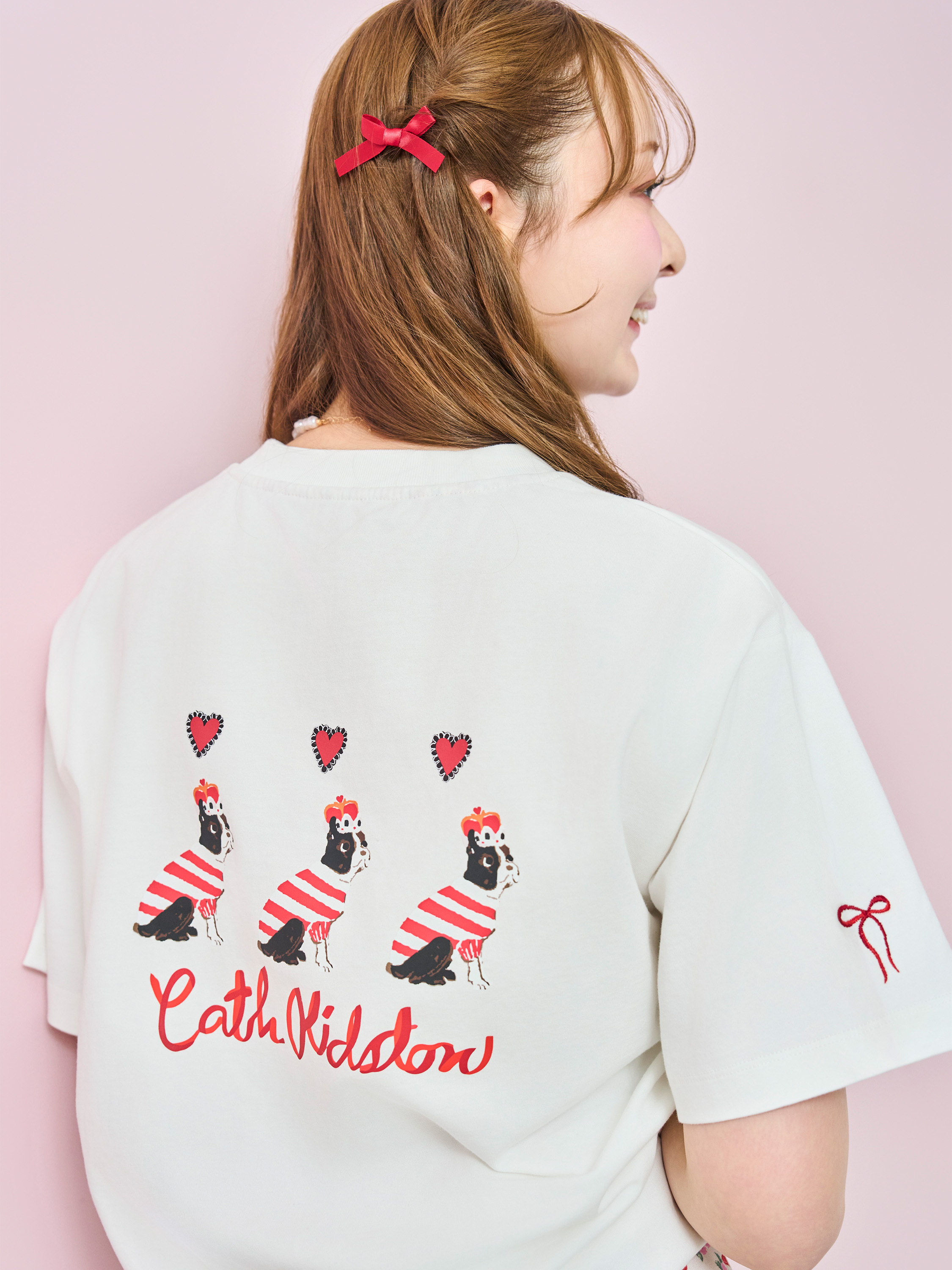 Border Dog 寬版 T-shirt (白色)