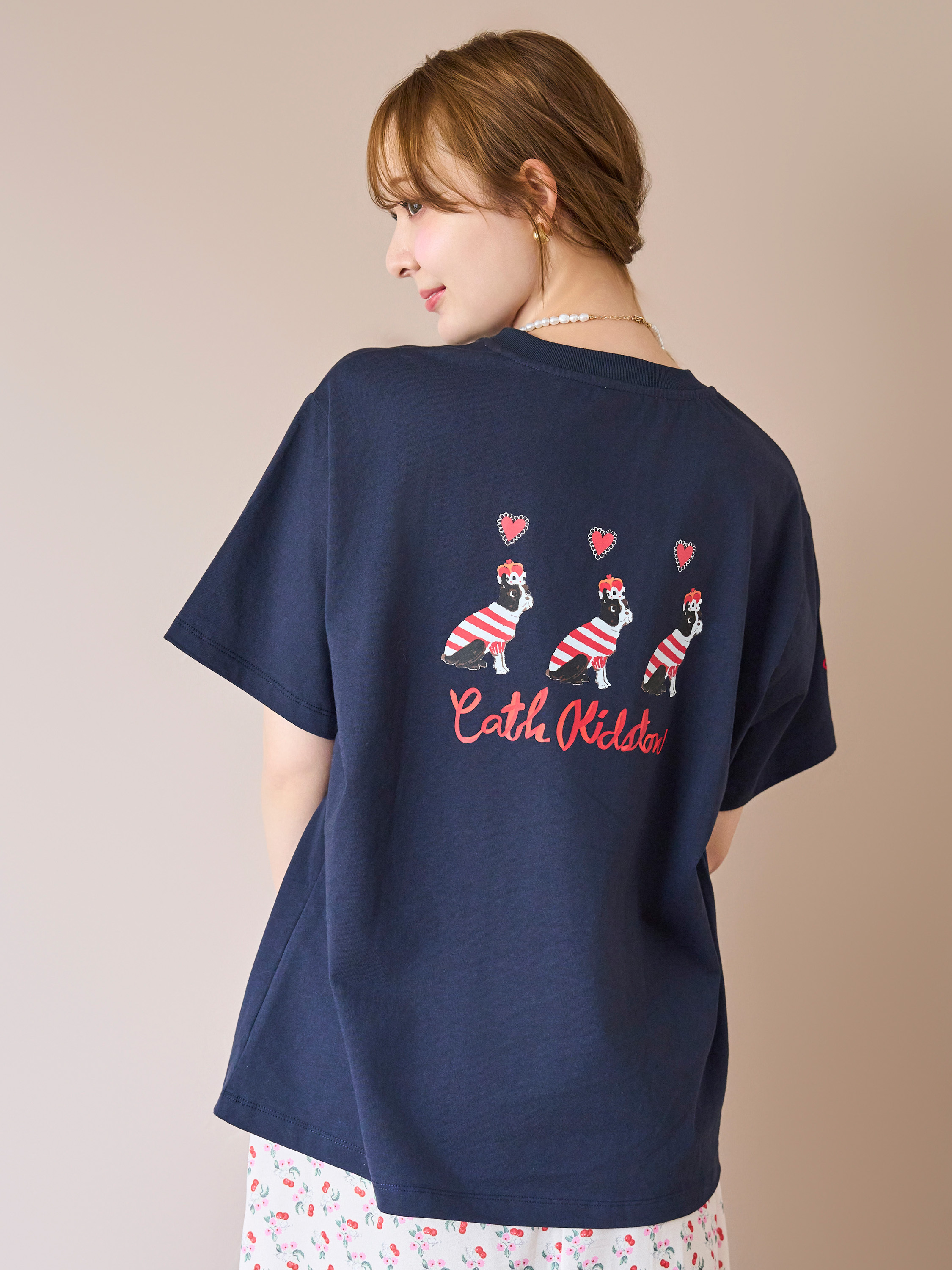 Border Dog 寬版 T-shirt (海軍藍)