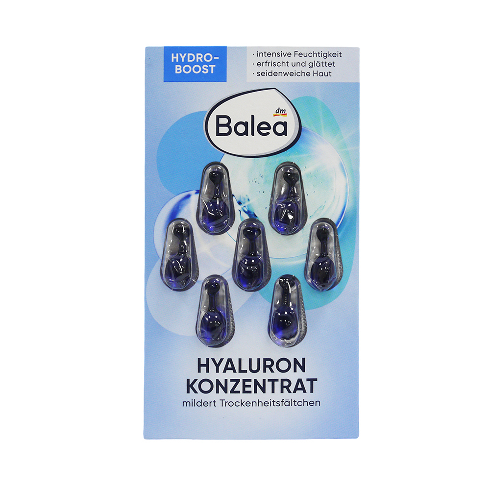 Balea精華膠囊保濕精華(藍)1ml×7粒