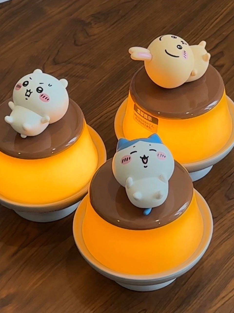 CHIIKAWA 吉伊卡哇 布丁燈 夜燈 小燈 烏薩奇 小八 擺設 正版授權 / 預購