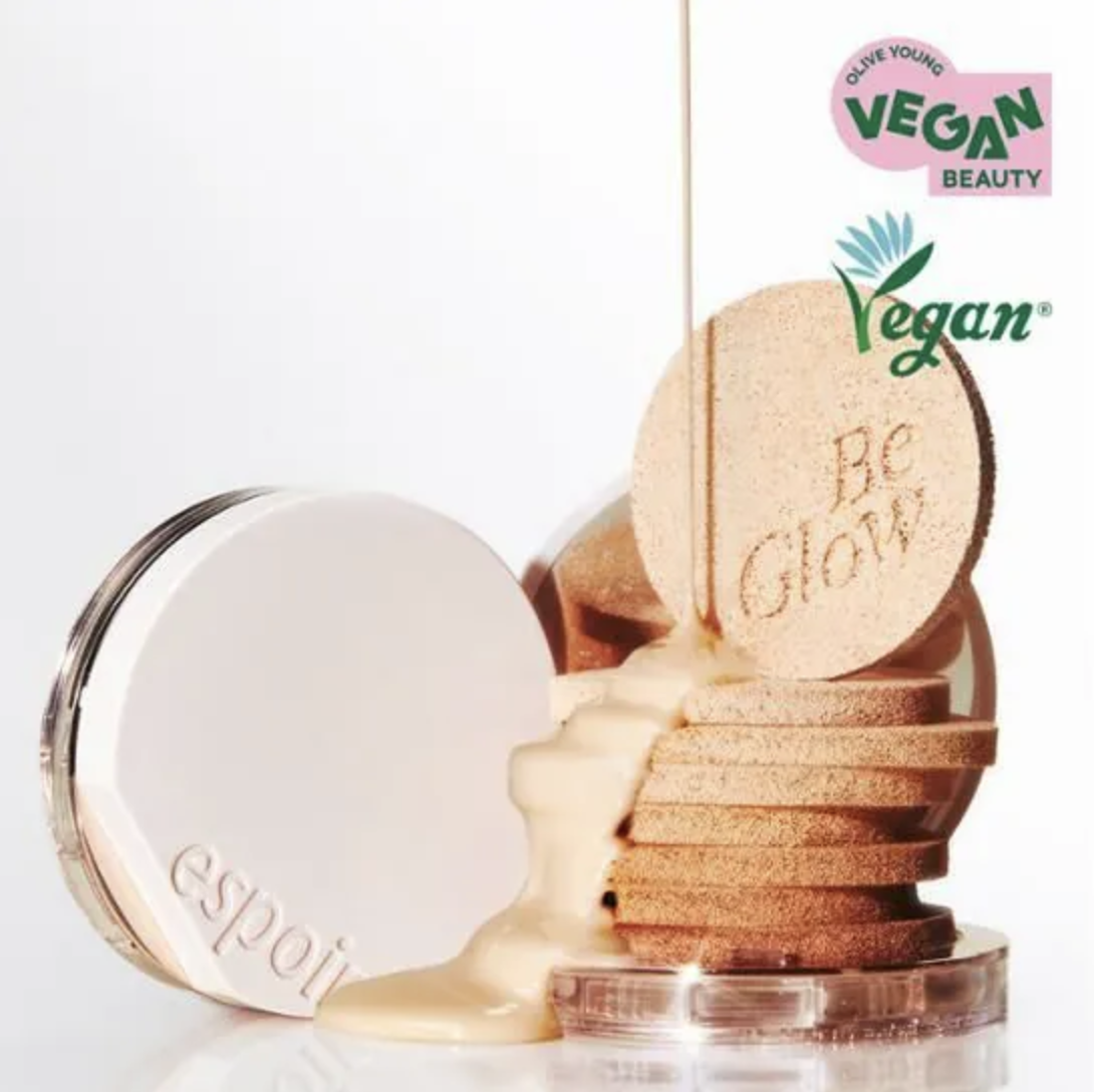 Espoir Be Glow Volume Cushion 新版✨保濕氣墊粉底（連refill）送粉底液15ml