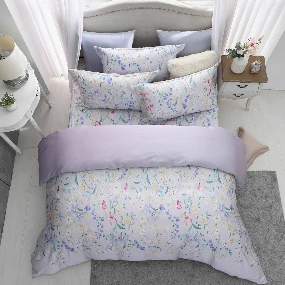 超細旦天絲棉床包兩用被組  | 貝瑟琳 2379