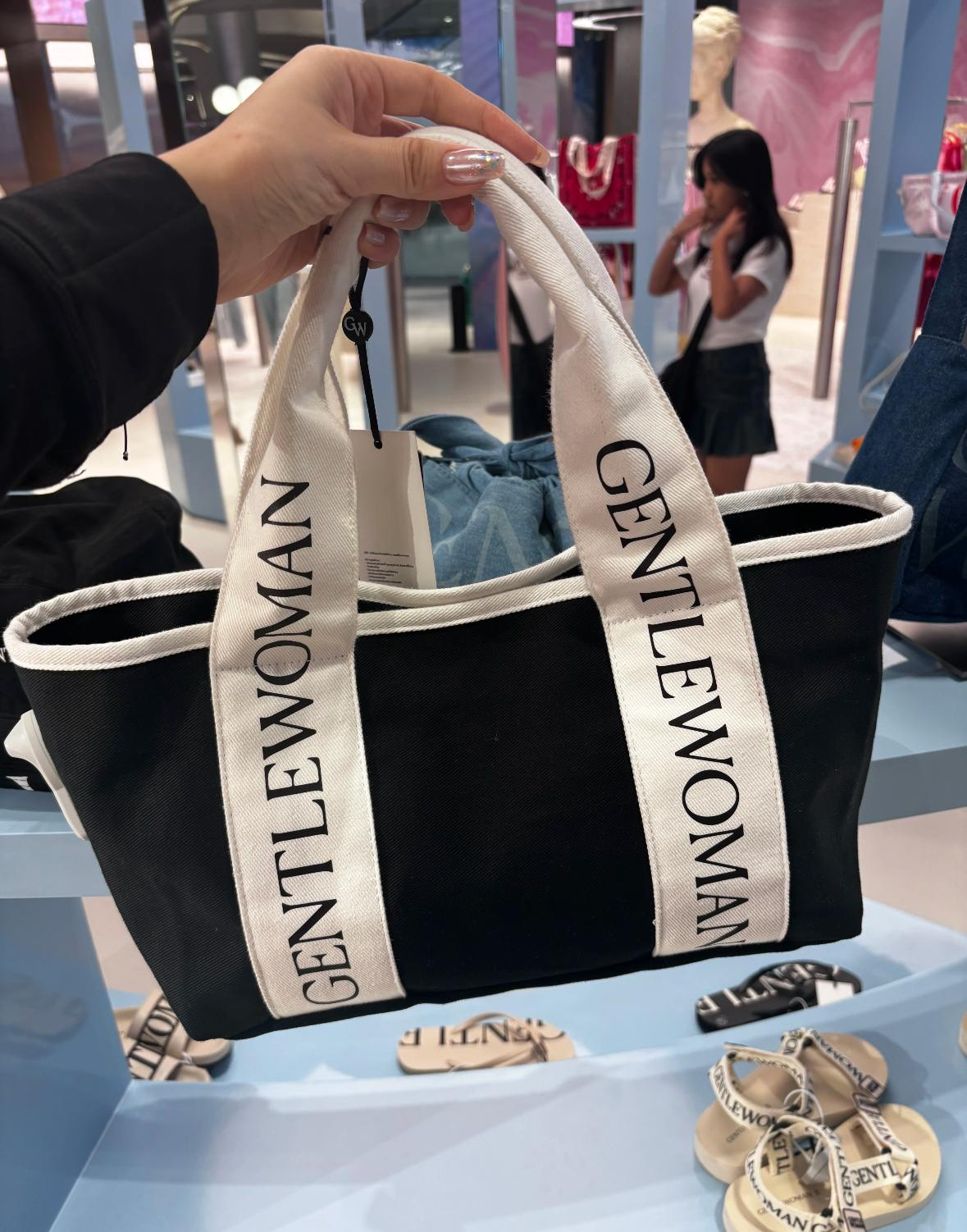 Gentle Woman Summer Stuff Tote Bag