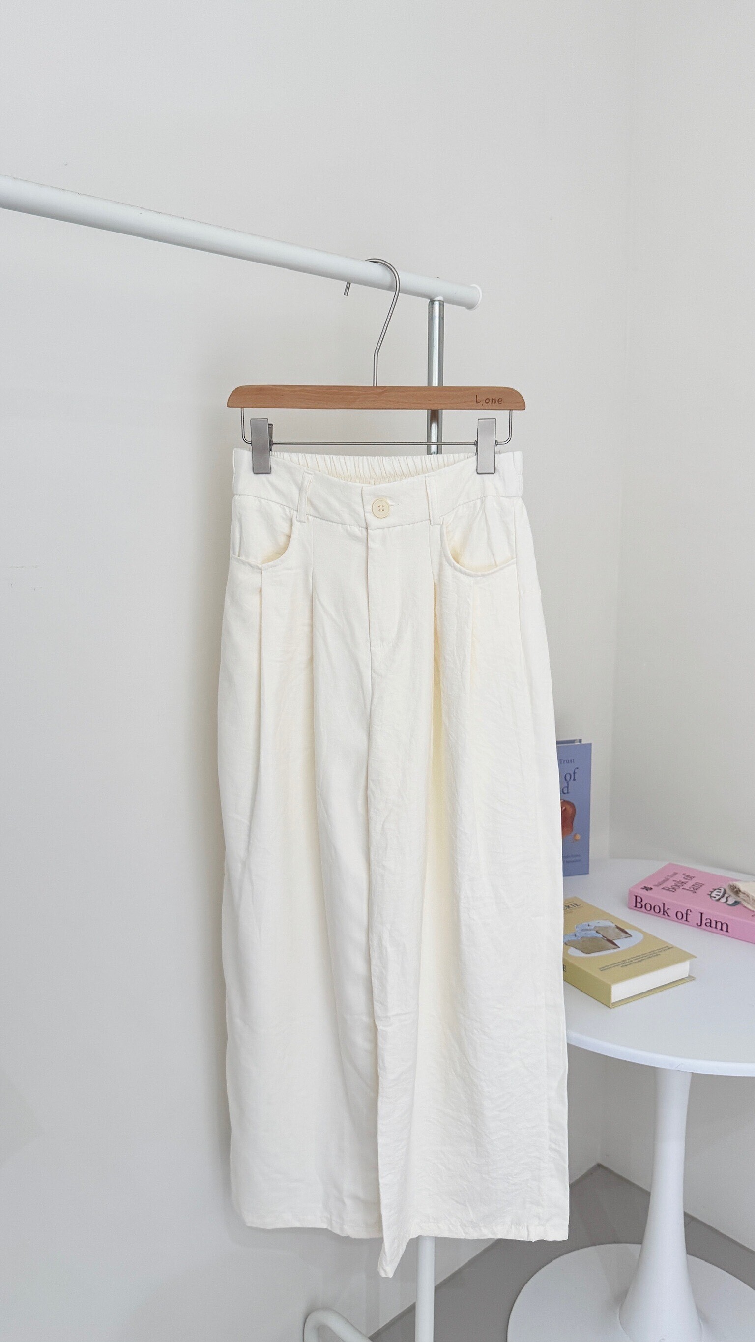 冰氧棉西裝長褲