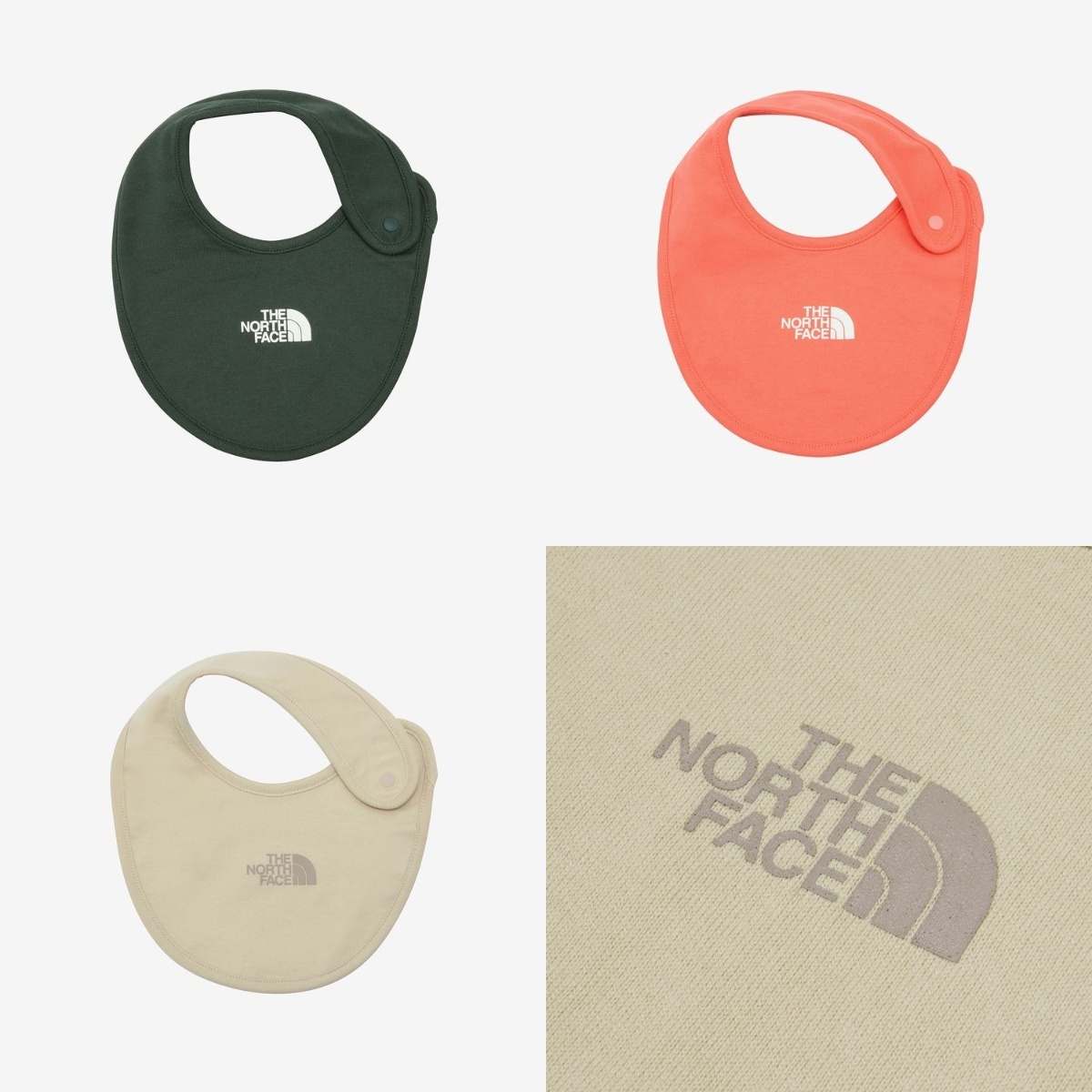 預購┃日本 THE NORTH FACE BABY Bib 嬰兒 圍兜兜 口水巾