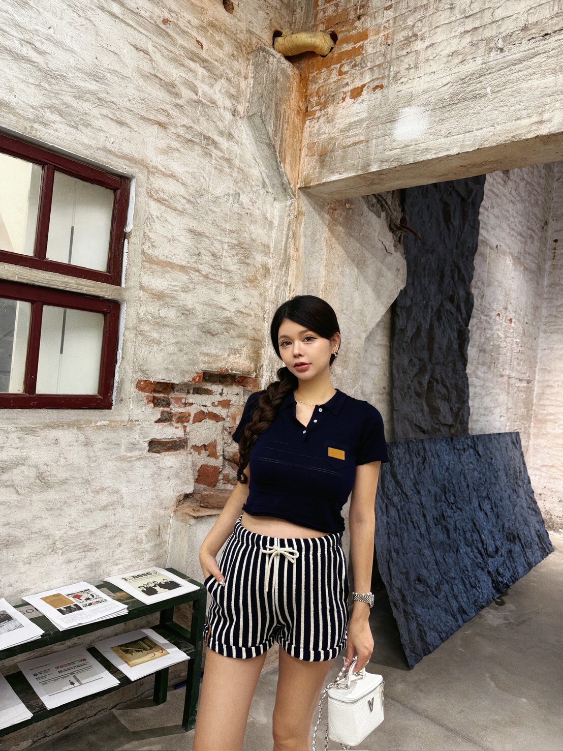 深海秩序‘Sea—短款POLO衫