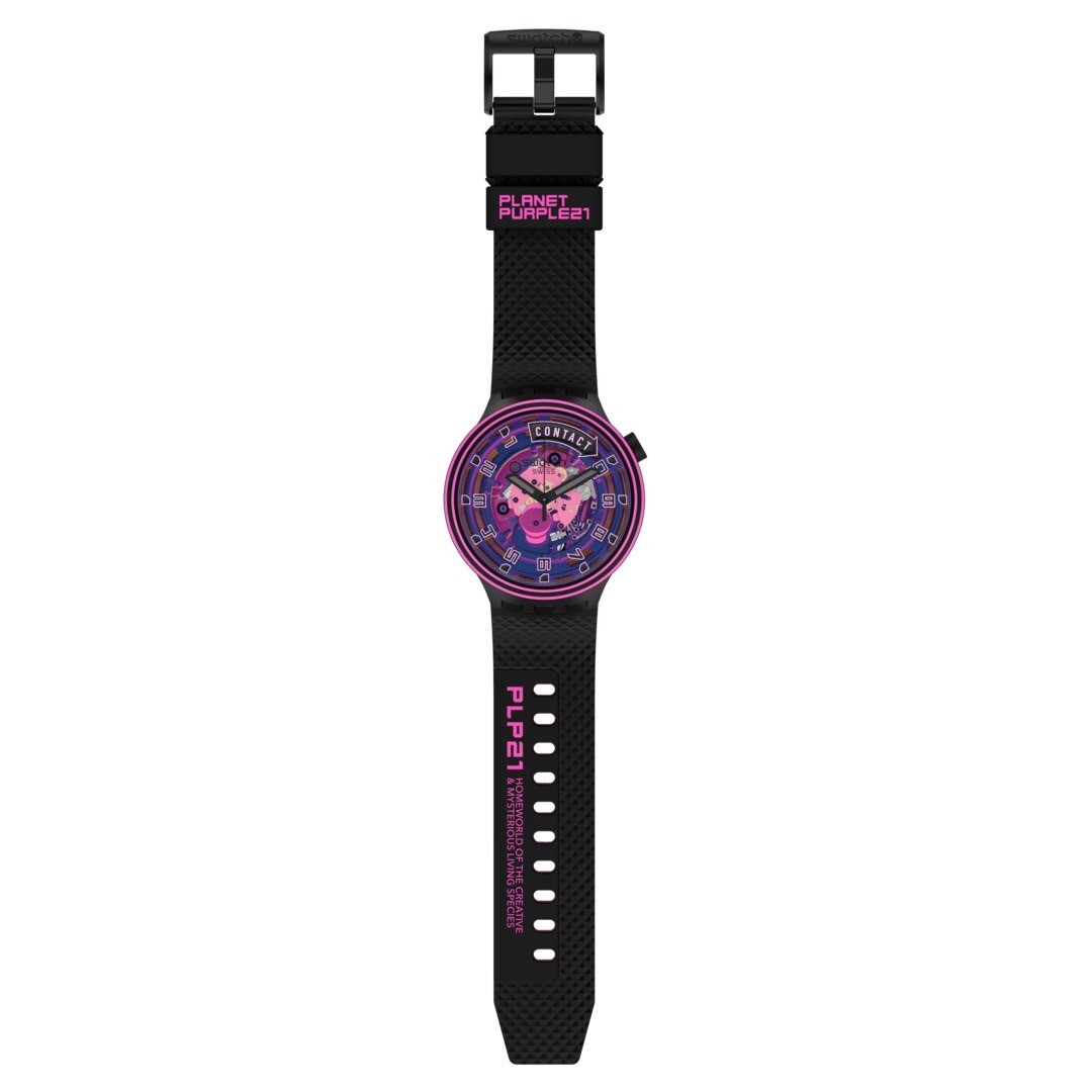 【Swatch】SB01B126 47mm  Modern Watch