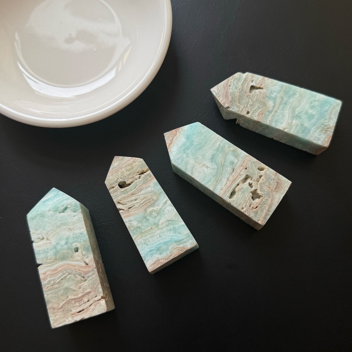 [原石] 加勒比方解石 水晶柱