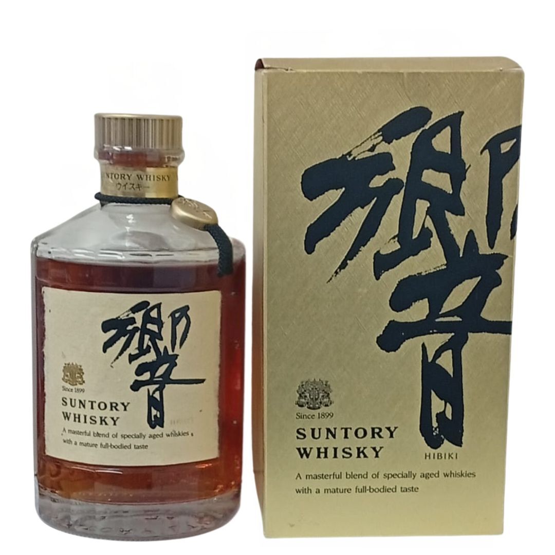 三得利響HIBIKI 絕版雙獅版金頭750mL (響17年前身)