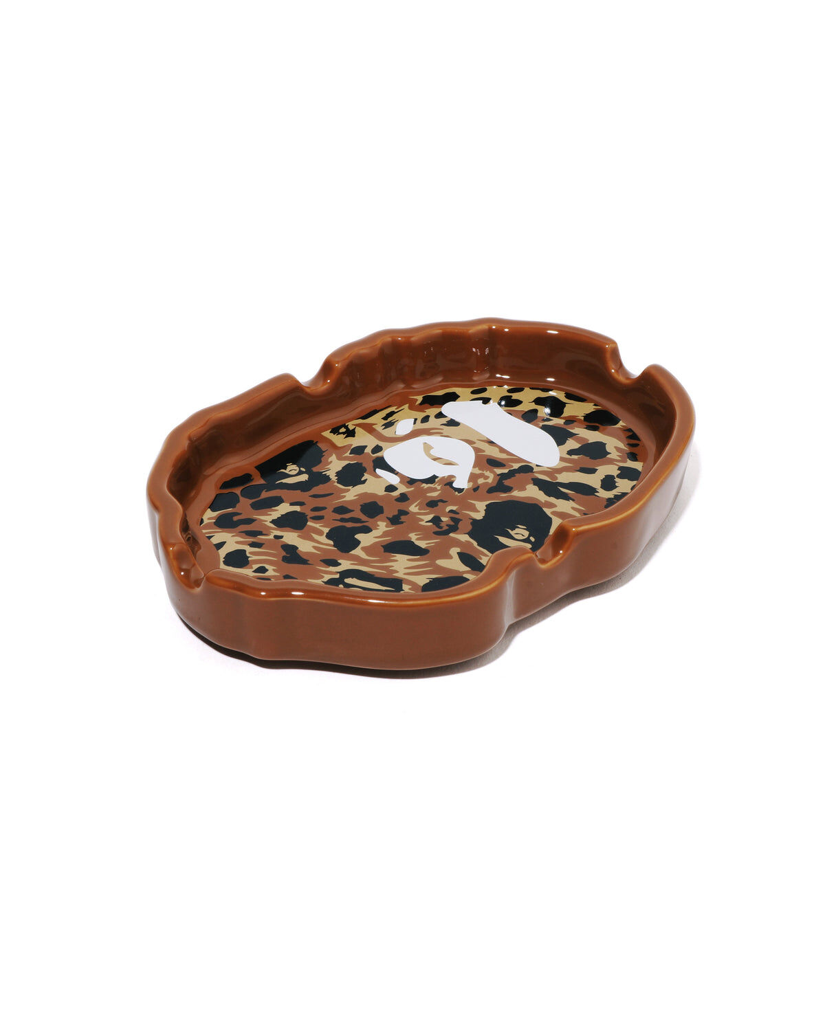 2025AW A BATHING APE BAPE LEOPARD PATTERN APE HEAD ASHTRAY 菸灰缸 大頭 現貨
