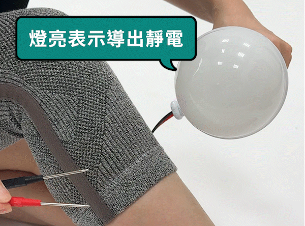 USTINI 我挺你健康鞋 33護膝 燈亮表示導出靜電