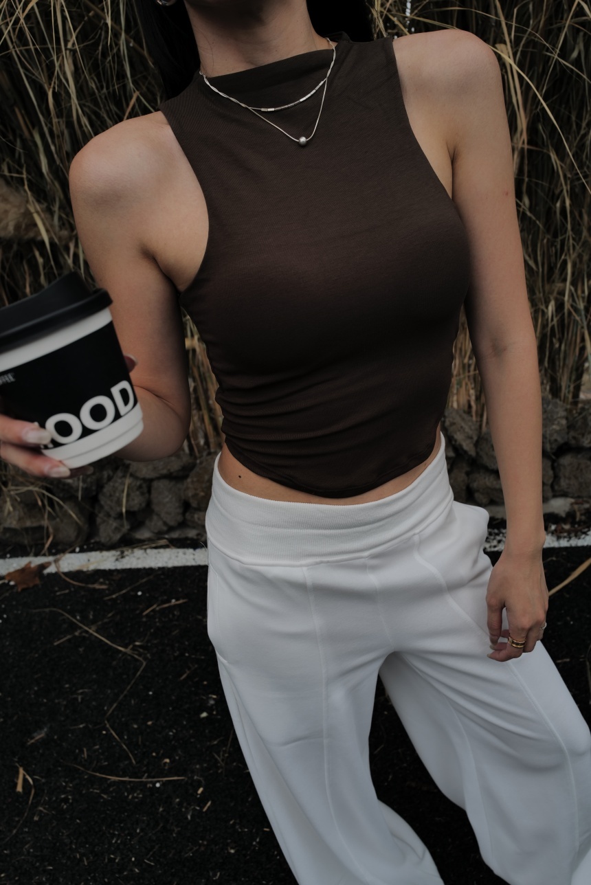 附胸墊運動瑜珈中領背心*4色