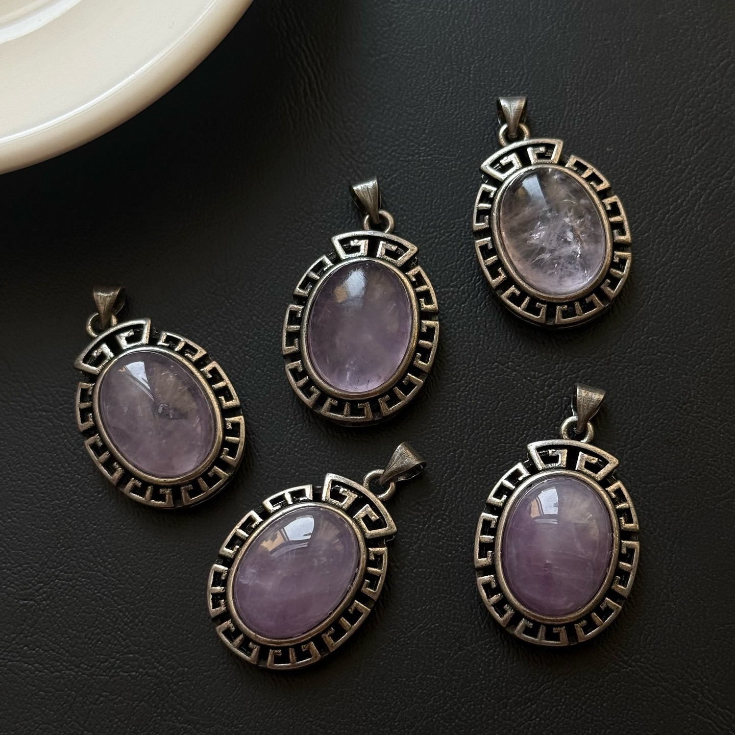 [原石] 紫水晶 項鏈吊墜