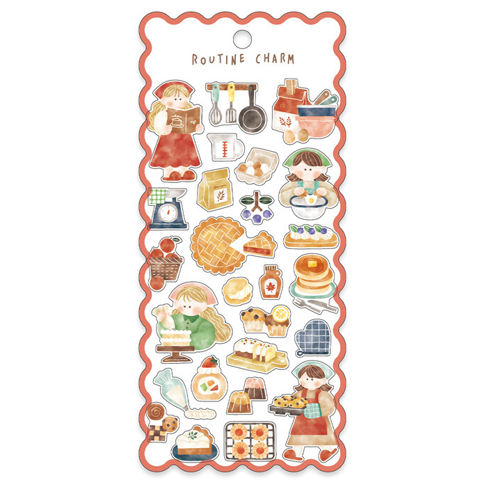 MIND WAVE Sticker: Routine Charm 82188 Cooking