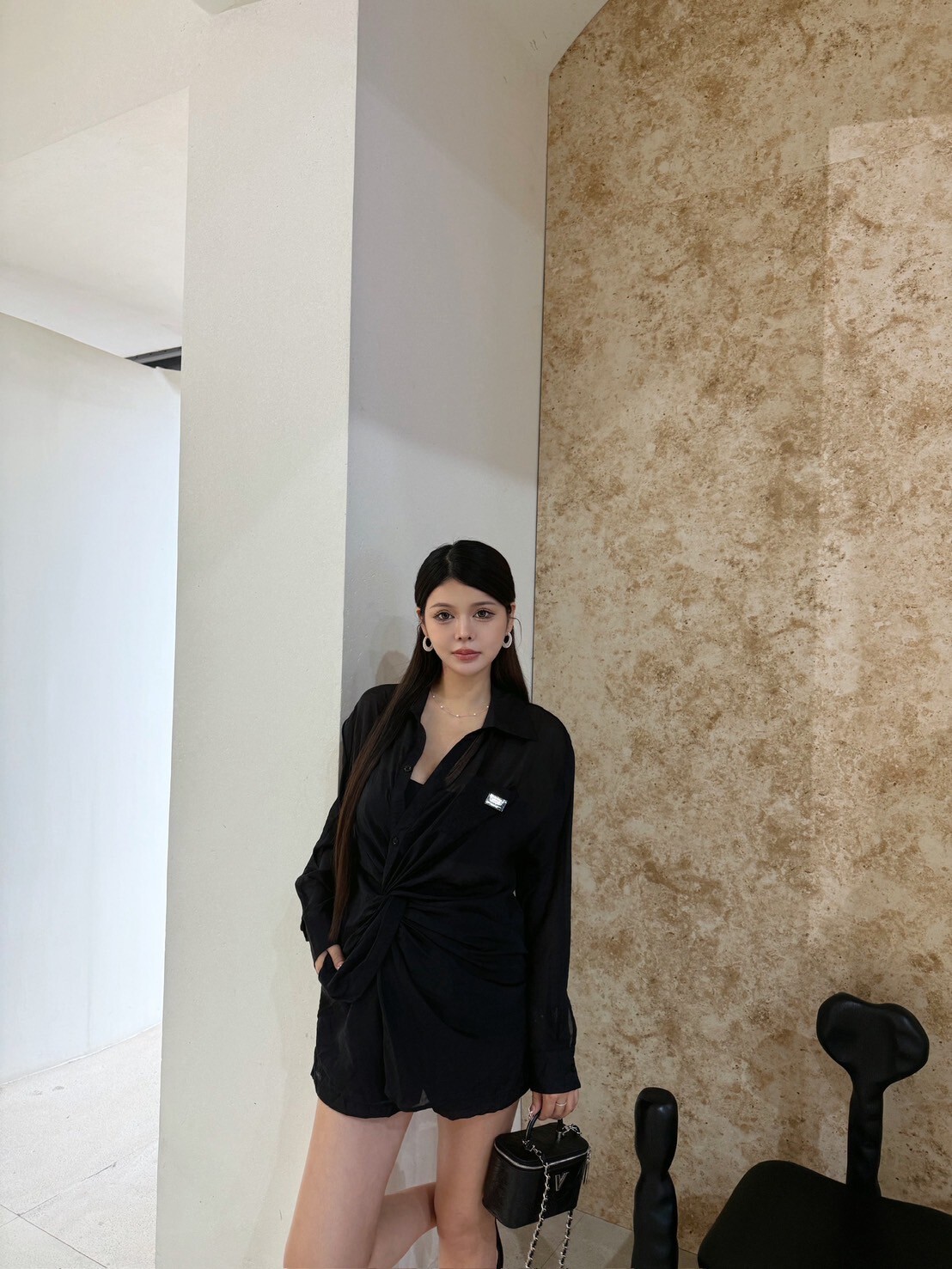 🤍風絮結’Breeze Knot—扭結襯衣套裝