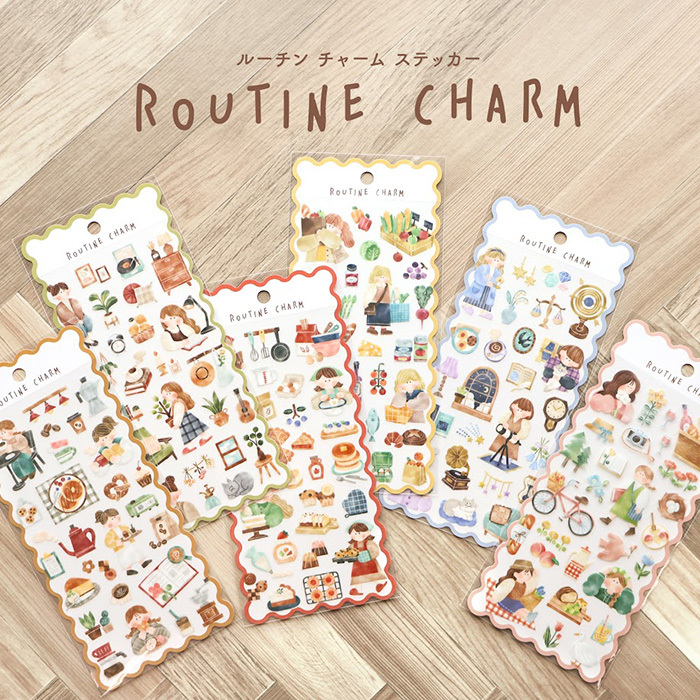 MIND WAVE Sticker: Routine Charm 82185 Picnic