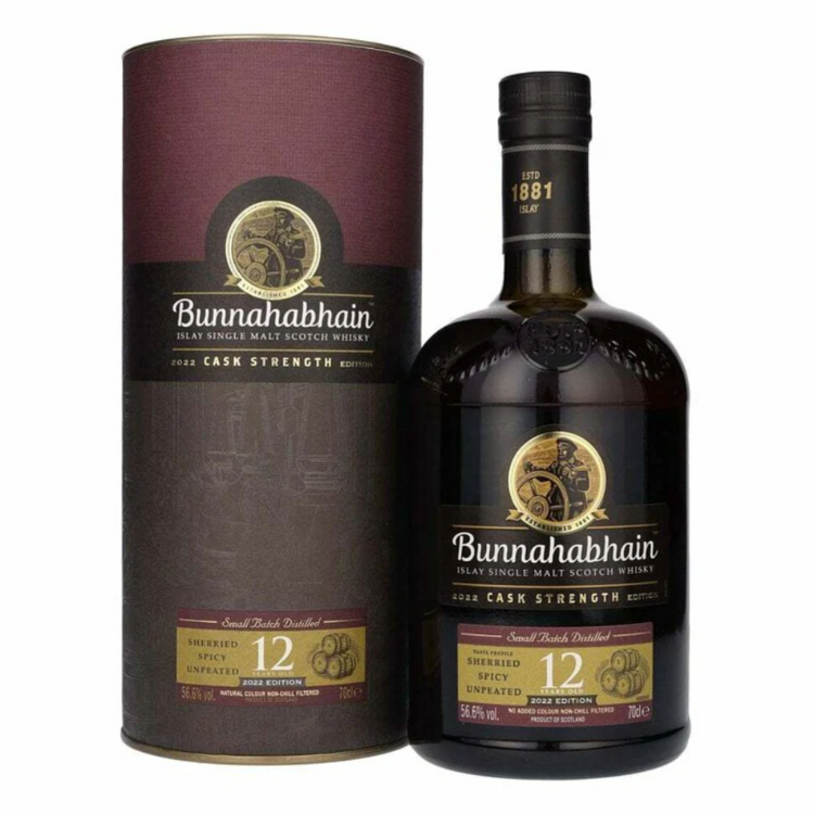 Bunnahabhain Cask Strength Edition 12 Year Old (ABV60.1)(1BT70)