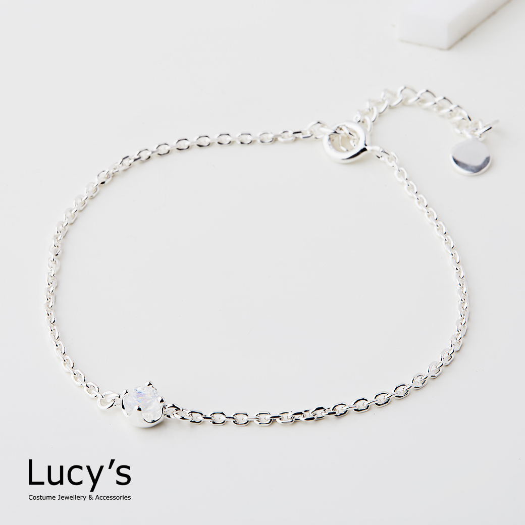 925純銀 純淨 手鍊 (四色) (123693/123694/123695/123696)