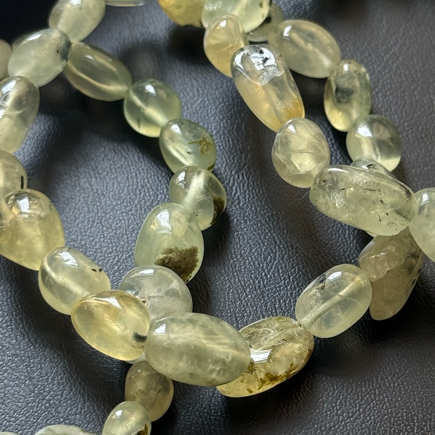 [原石] 葡萄石 水晶手串