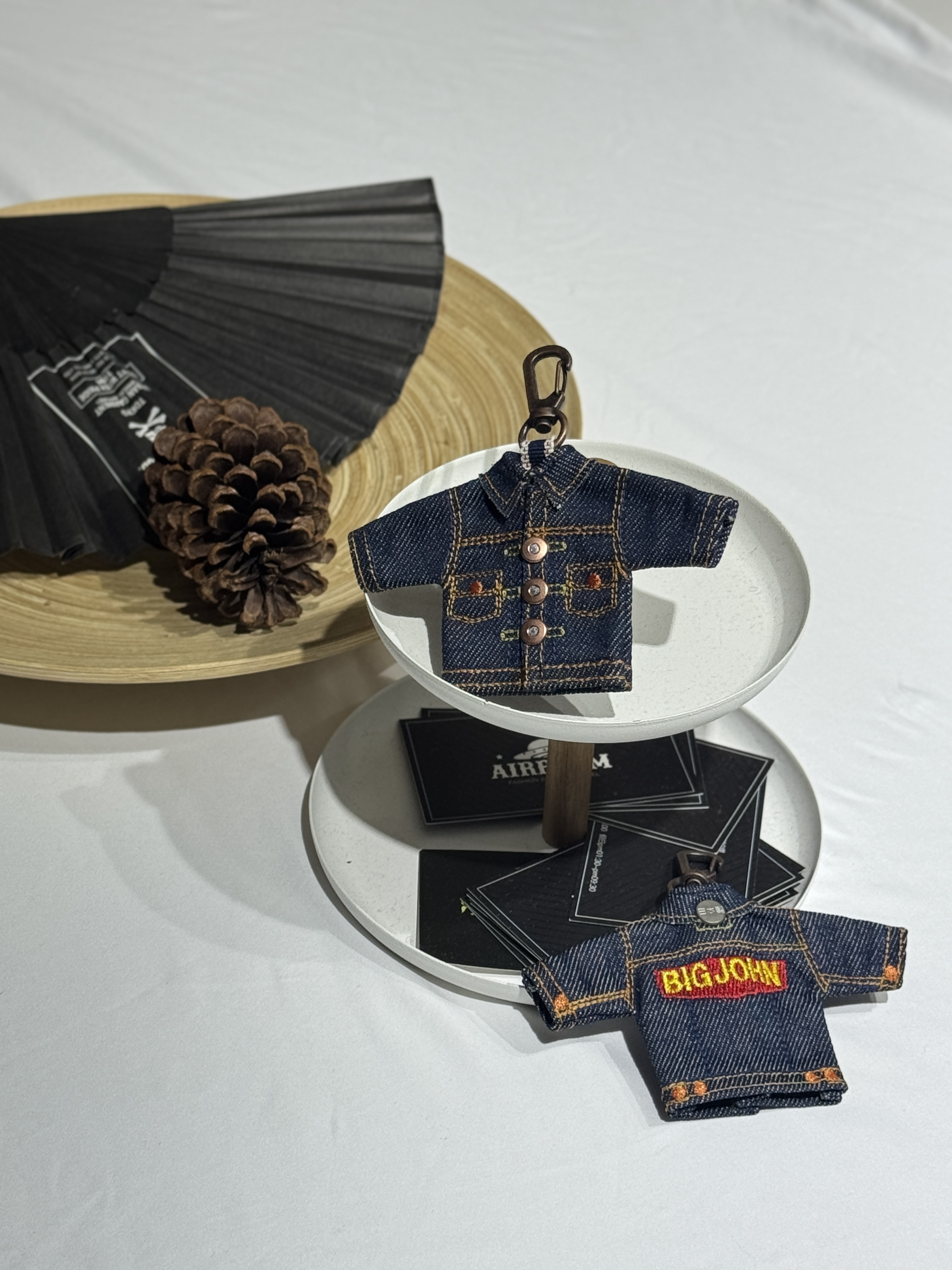 2025AW BIG JOHN 牛仔褲 牛仔夾克 岡山產 鹿兒島 日本製 吊飾 鑰匙圈 現貨