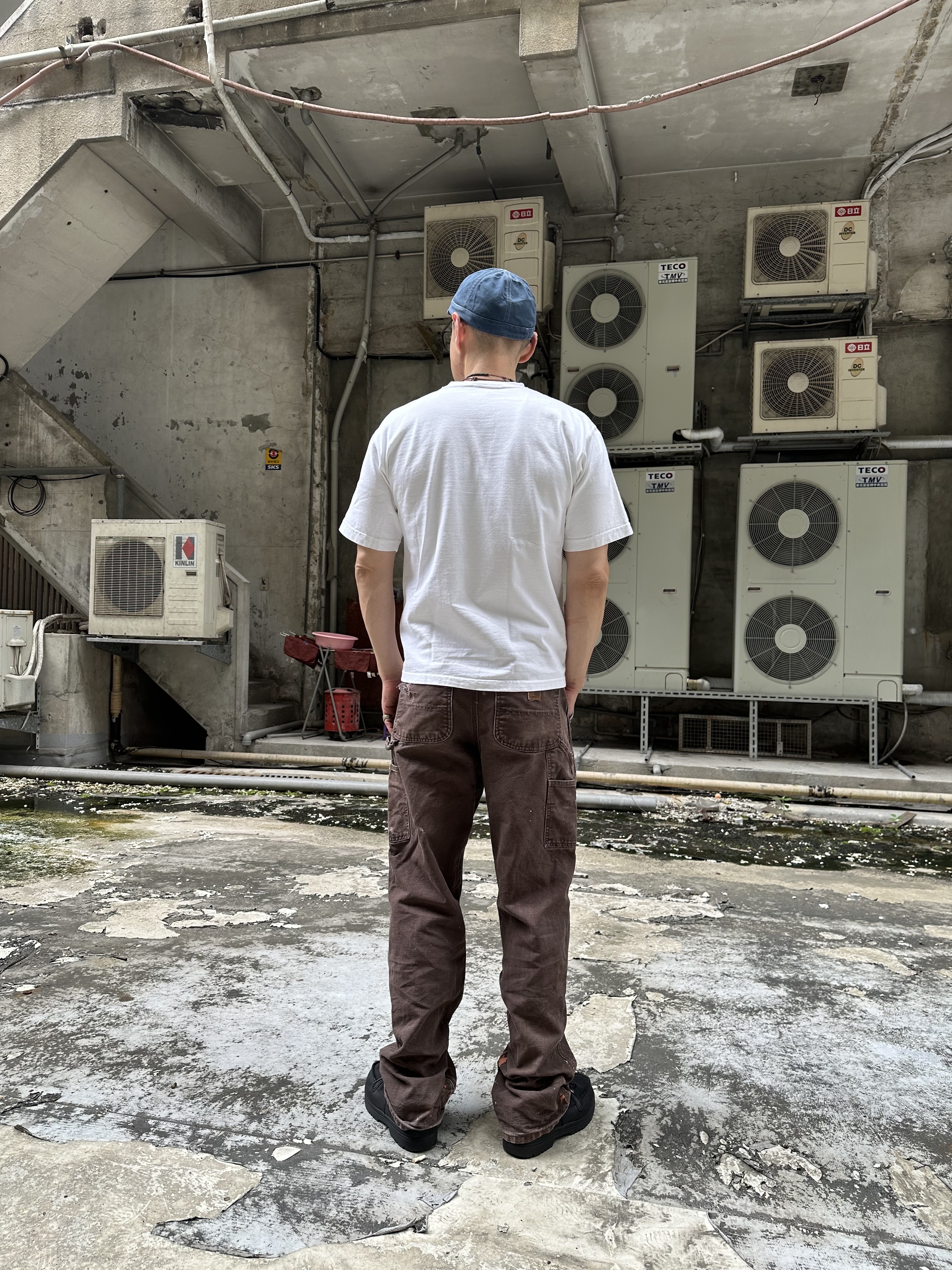 Carhartt Brown Double Knee Duck Work Pant W33