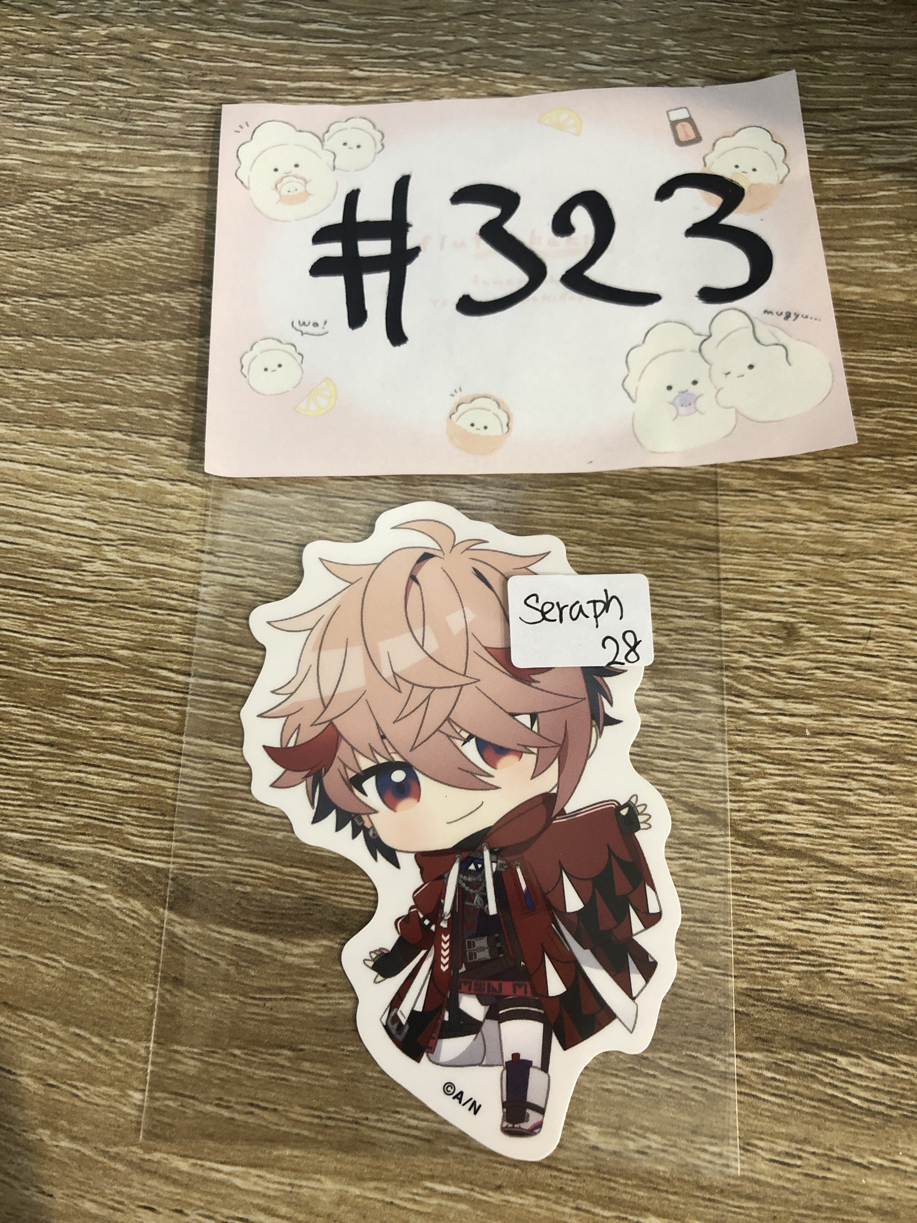 彩虹社  seraph 貼紙#323