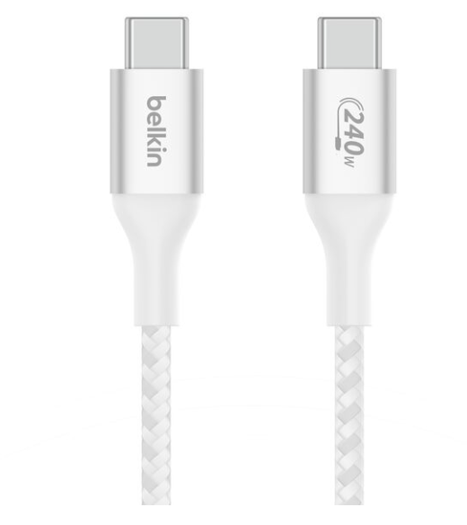 Belkin BoostCharge USB-C to USB-C Cable 240W (1M / 2m) CAB015bt