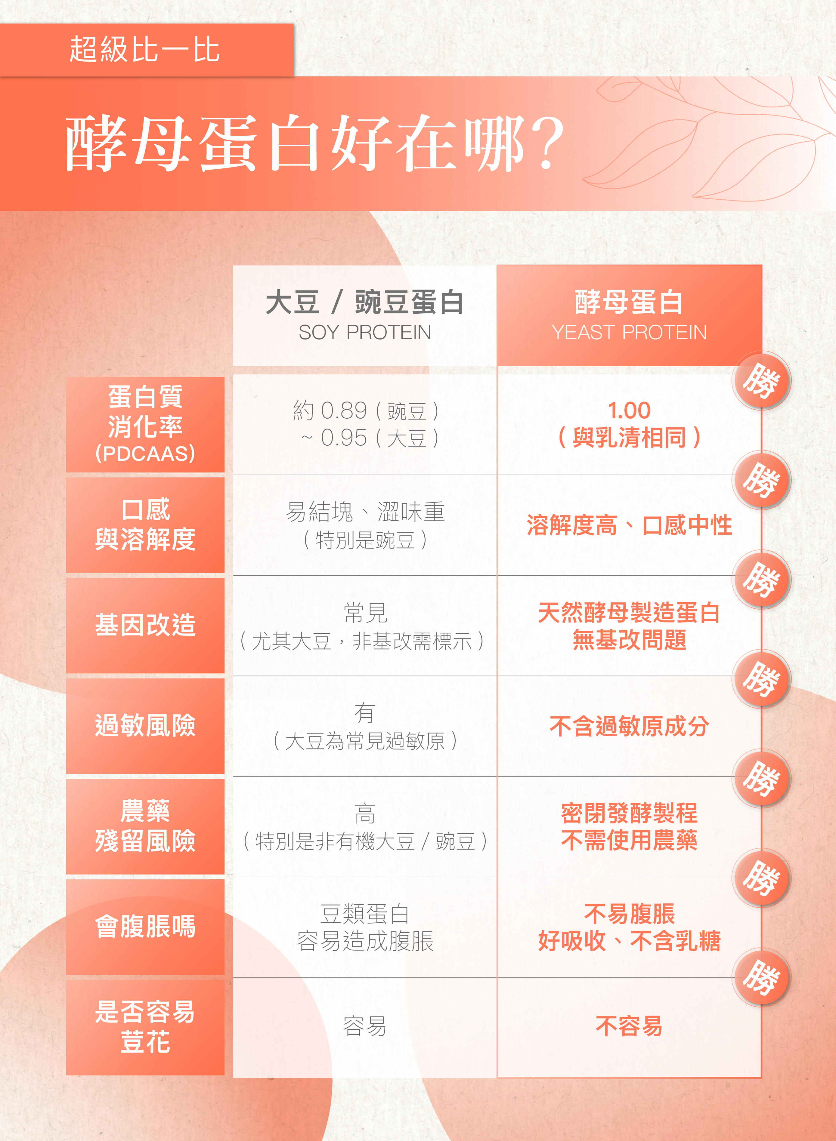 純素酵母蛋白粉