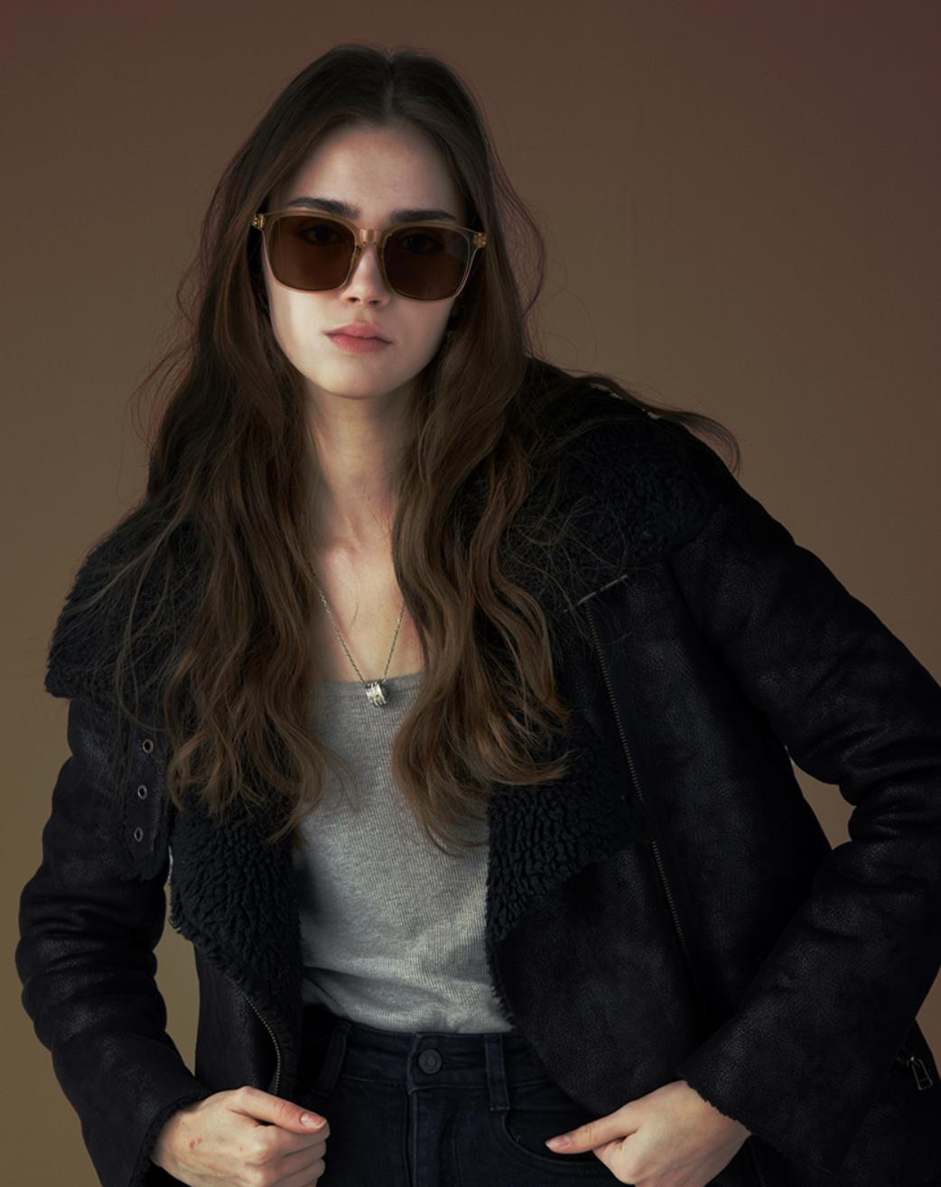 Reclow B108 Sunglasses(Beige)