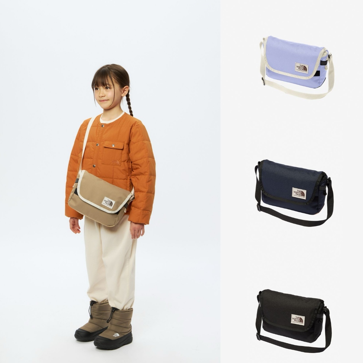 預購┃ 日本 小孩款 THE NORTH FACE K SHOULDER POUCH 3L 郵差包