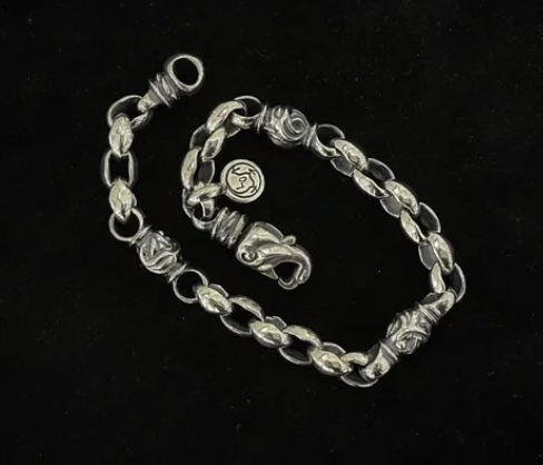 Mating Flight Bracelet: 6mm Mini Silk Eagle Bracelet w/ Lobster Clasp