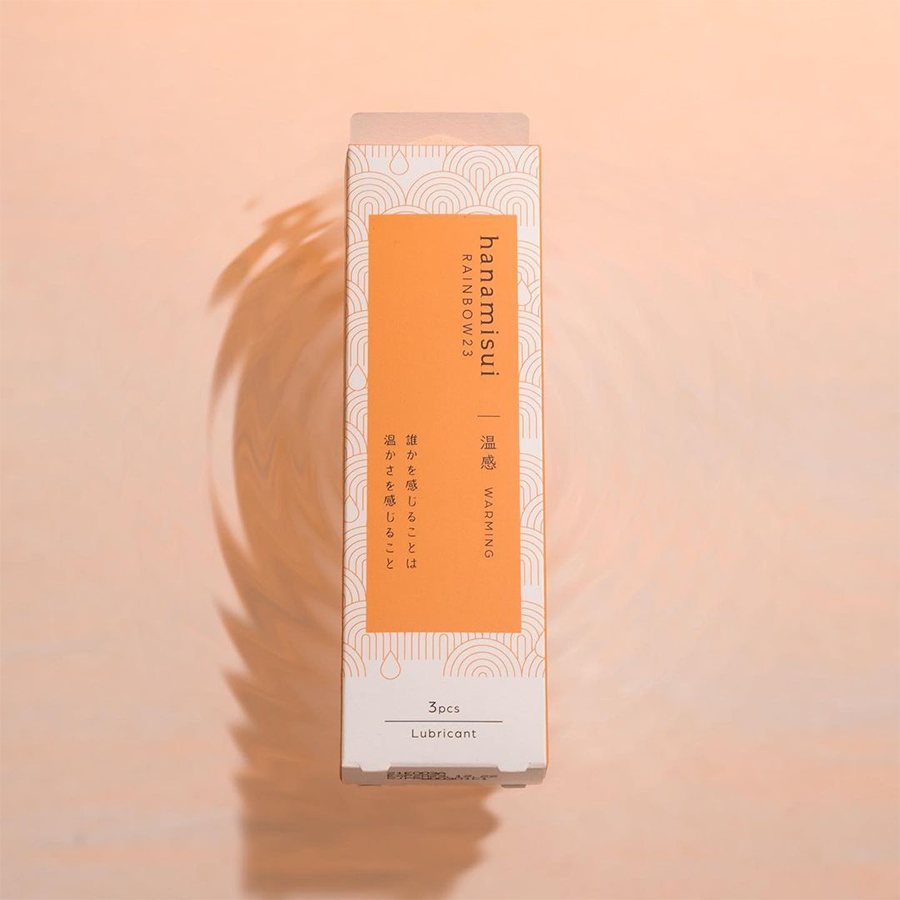 【Hanamisui】 Warming Thermal Lubricating Gel (3 pieces)
