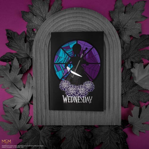 Wednesday - Wednesday 大提琴款軟皮筆記本及奈落學院款節日膠囊禮盒＋襪子