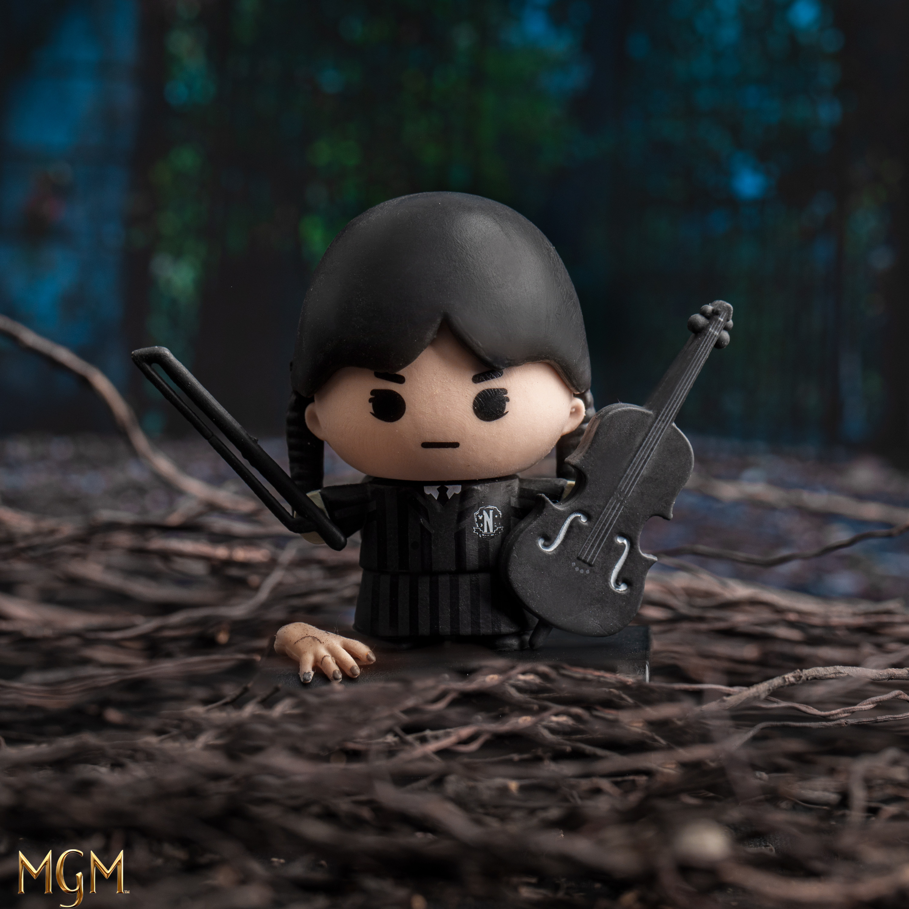 Wednesday - Gomee 公仔 - Wednesday Addams, Fester 叔叔, Eugene Ottinger