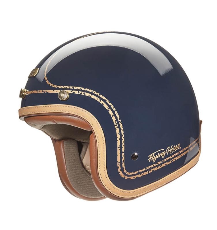 THH FH-358艾菲爾 深灰藍/金 素色 莫蘭迪色系 3/4罩式