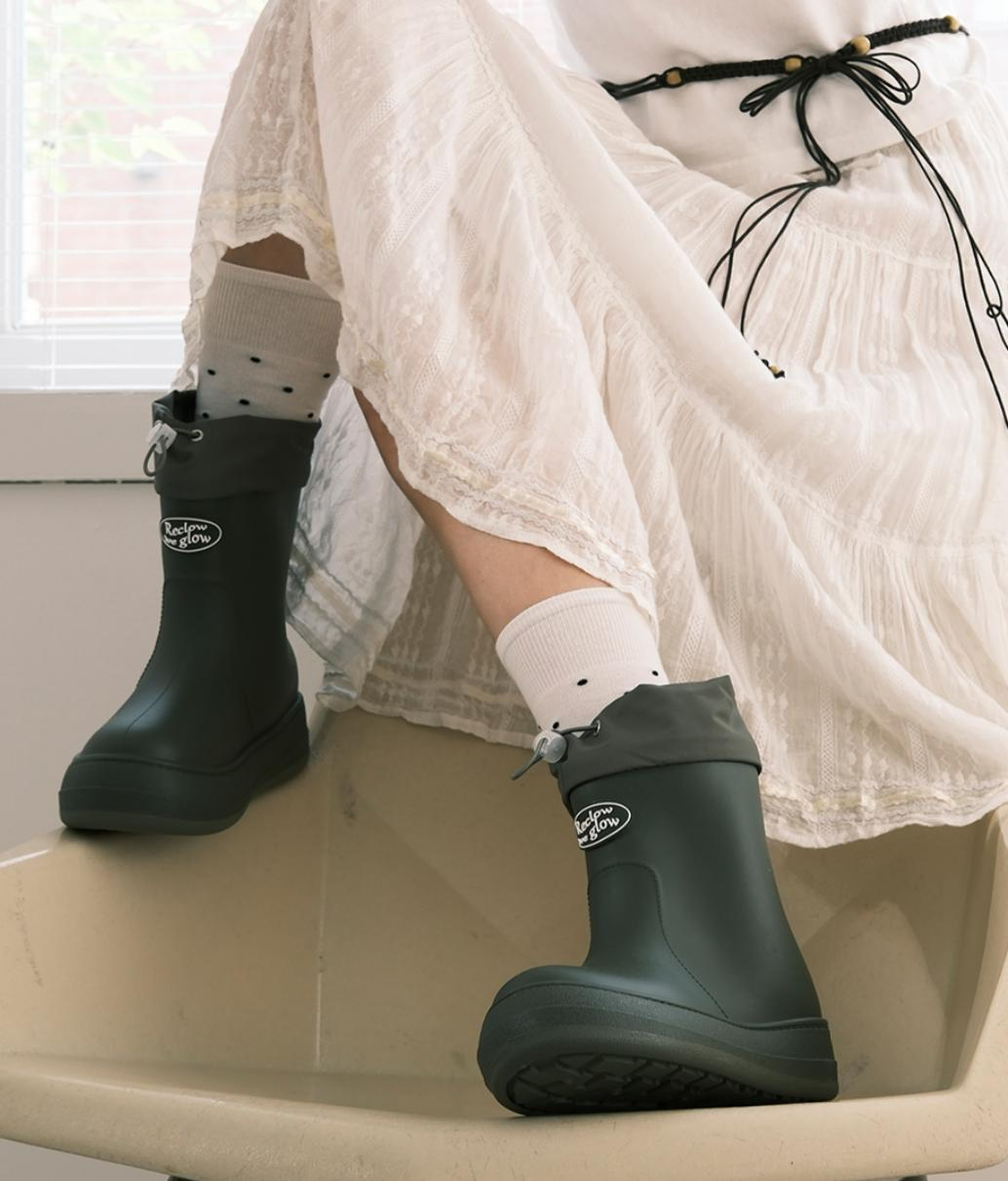 Reclow Re- Rain Shirring Boots