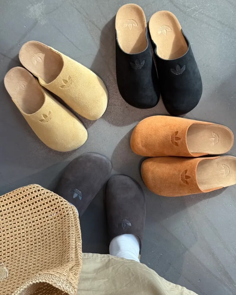 Adidas Originals Adimule Sldies 2色 麂皮 穆勒 懶人鞋 勃肯鞋