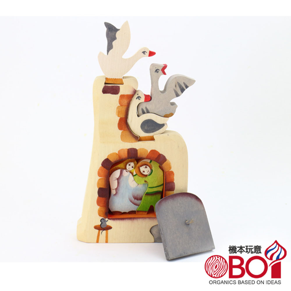 俄羅斯積木-淳木童話  野鵝與大爐