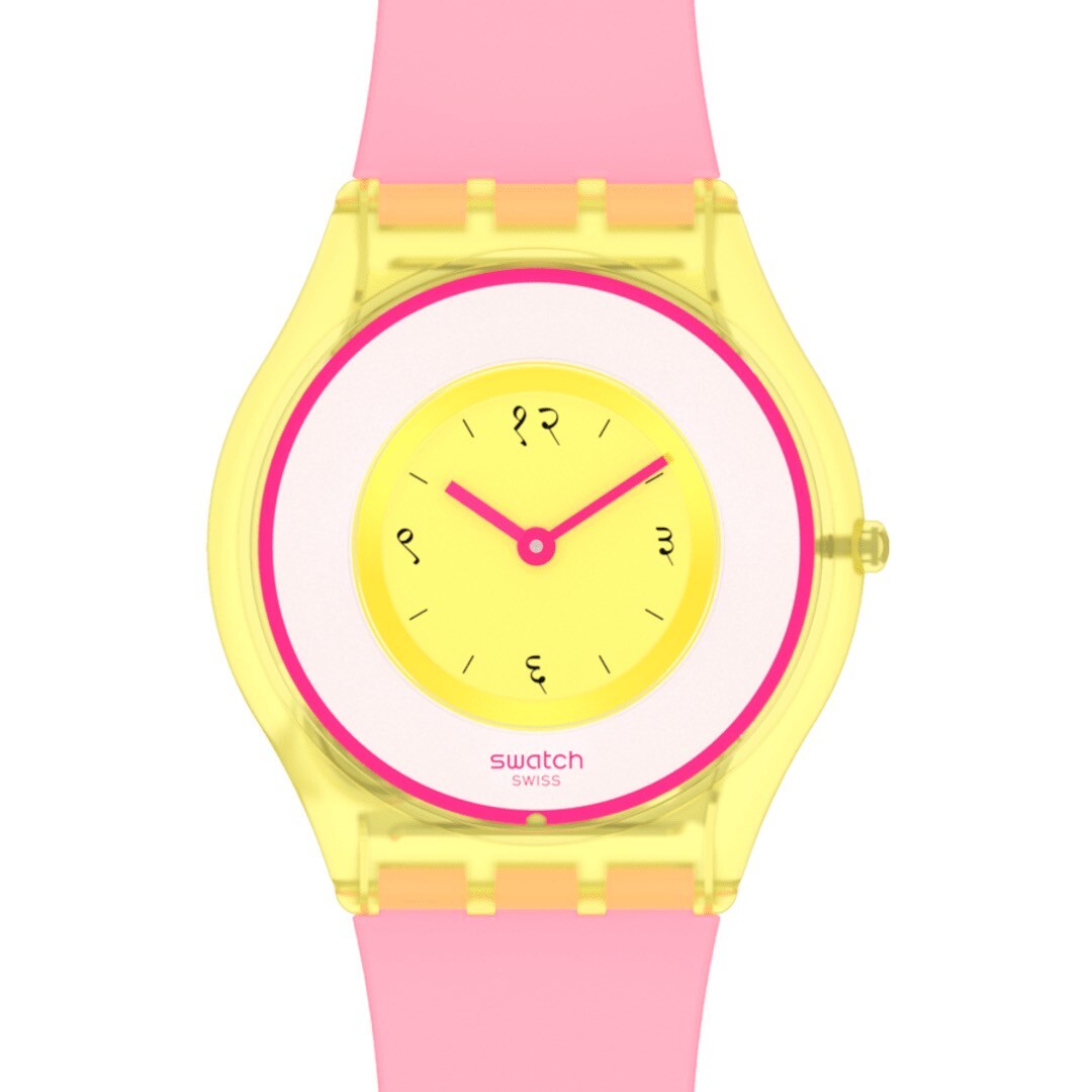 【Swatch】INDIA ROSE 01 SS08Z101 34mm 現代鐘錶