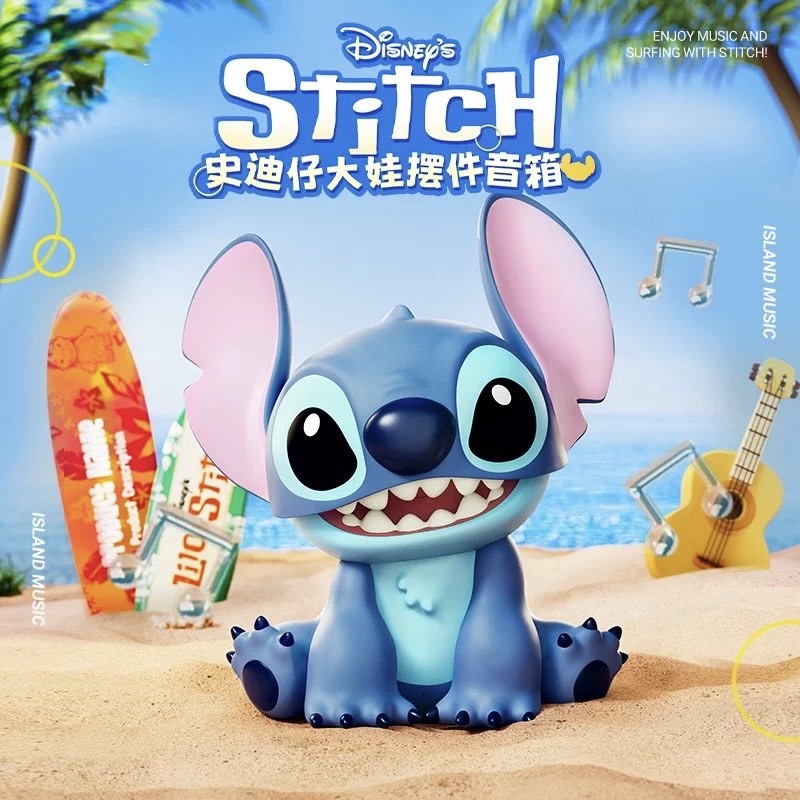迪士尼 史迪奇 藍牙音響 公仔