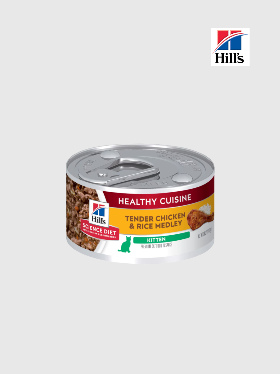 【希爾思】幼貓 香烤雞肉燴米飯 健康美饌 主食罐