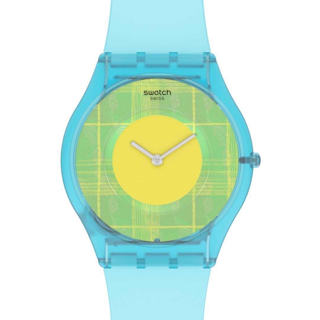 【Swatch】ACID MADRAS 03 SS08Z104 34mm 現代鐘錶