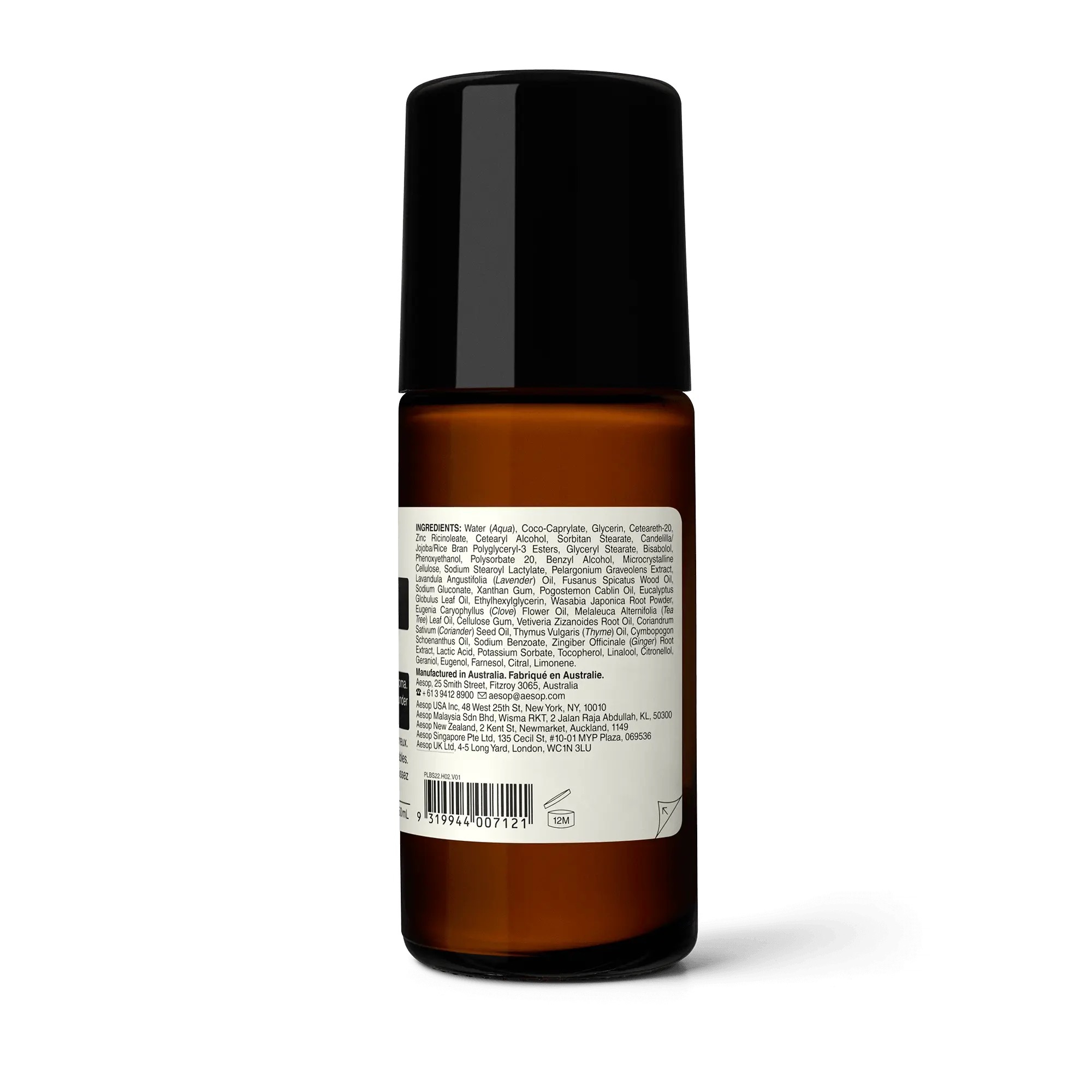 AESOP 滾珠式腋下 體香劑 50ml