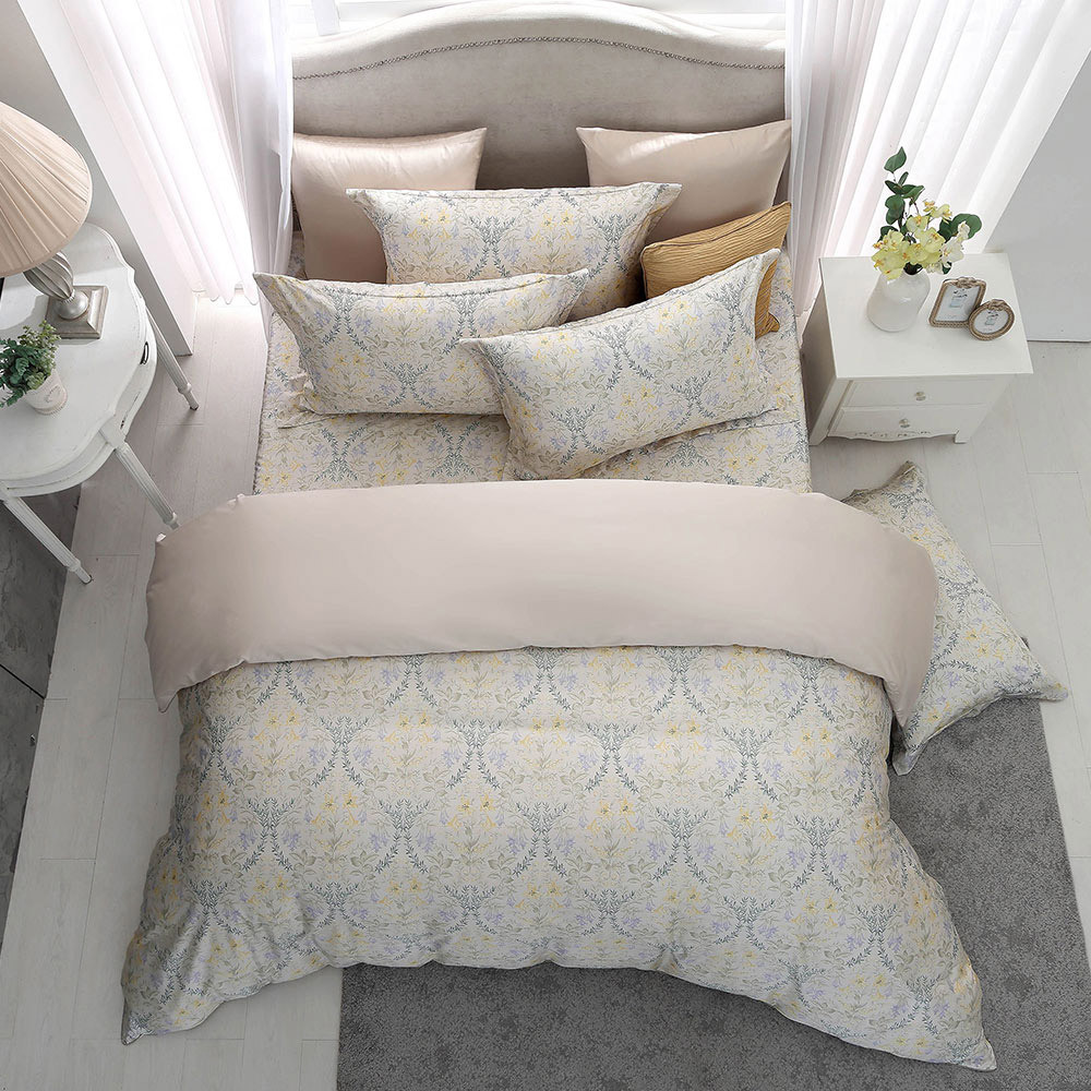 超細旦天絲棉床包兩用被組 | 比安思 2378