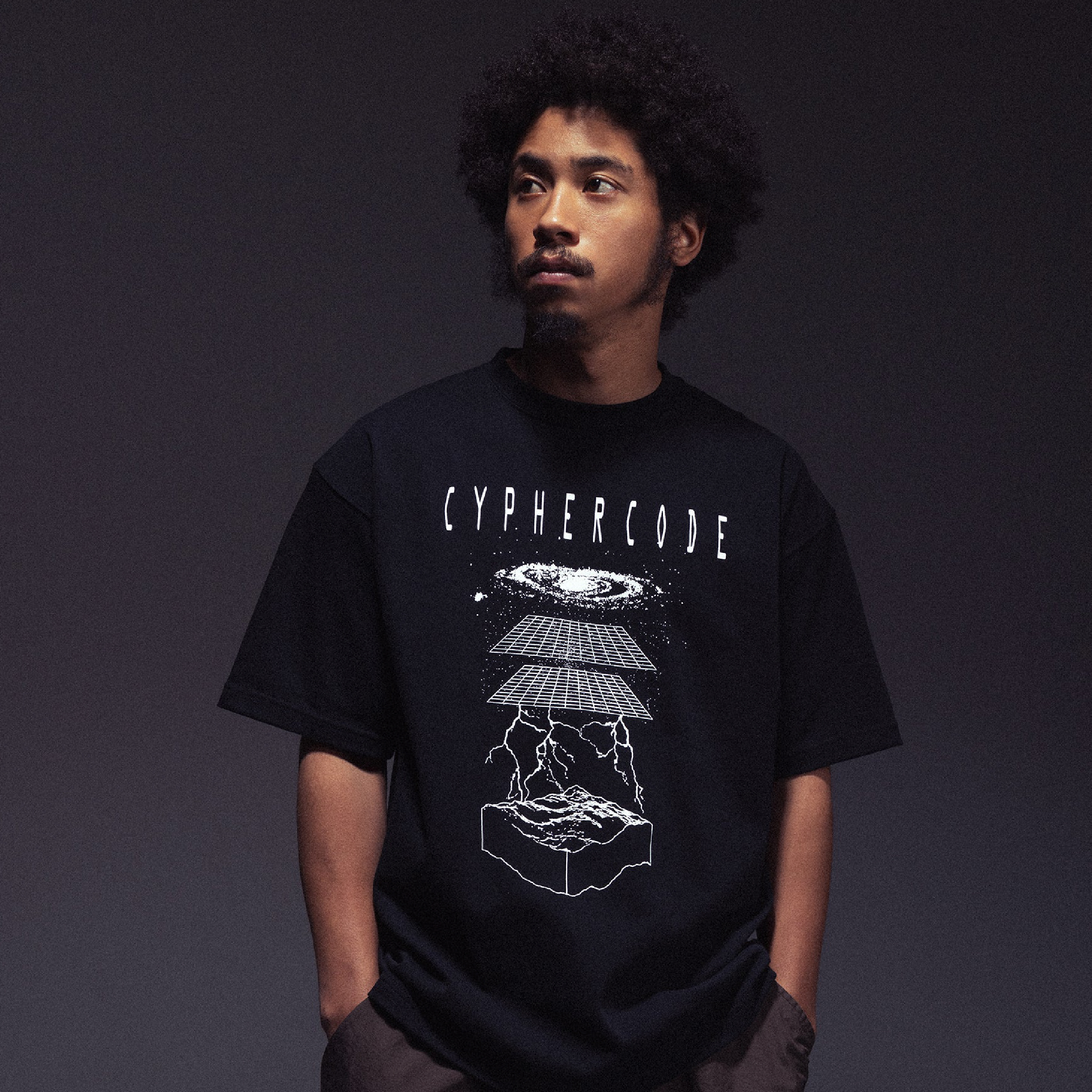 Cyphercode Expression Tee 演變圖像短Tee