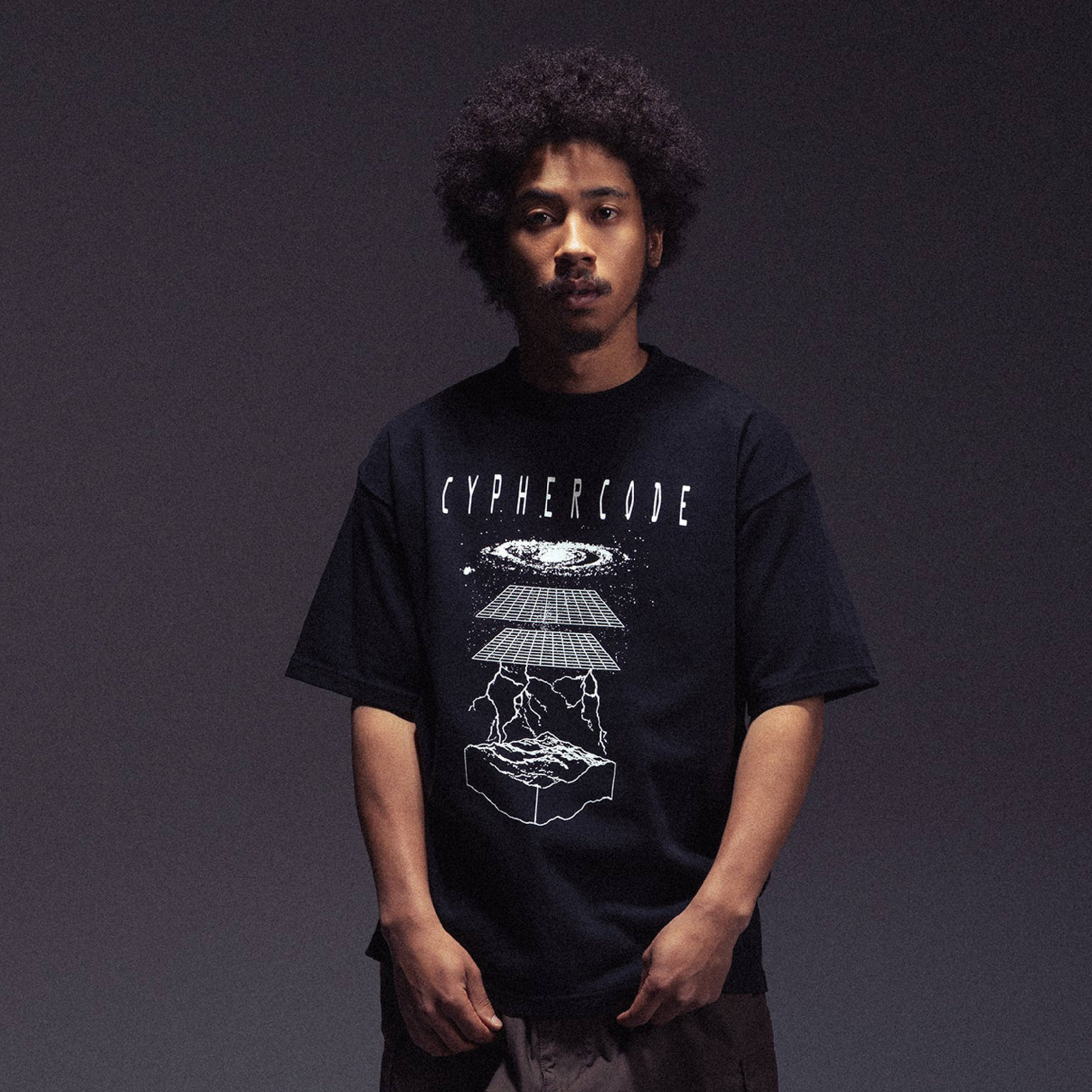 Cyphercode Expression Tee 演變圖像短Tee