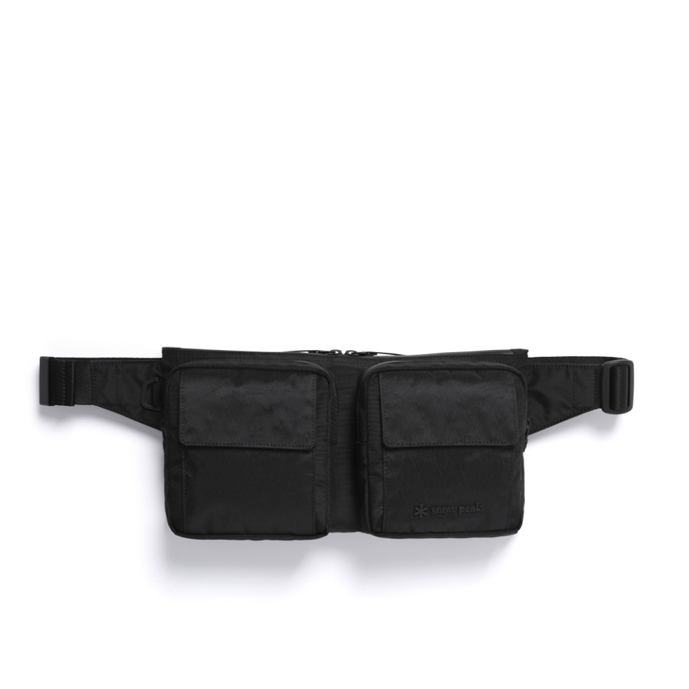 【代購】Snow Peak 雪諾必克 High Tech Waist Bag 腰包 側背包 S25FMT-BG03 BK