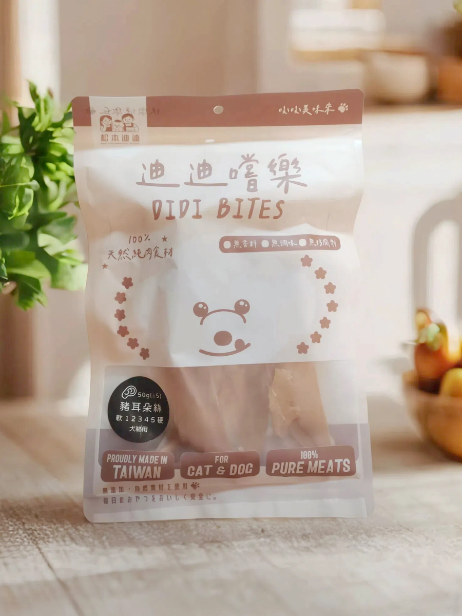 【松本迪迪】迪迪嚐樂 天然零食｜豬耳朵絲